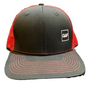 GAF Trucker Hat New Black / Red Basecamp